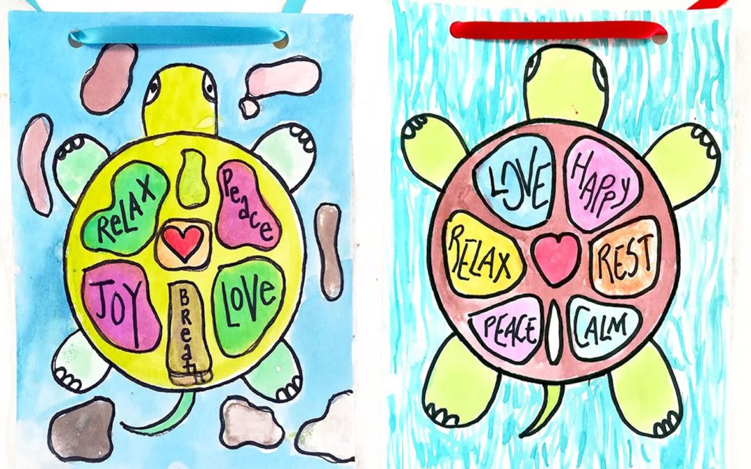 Self-Care Cards - Picture of Turtle Cards